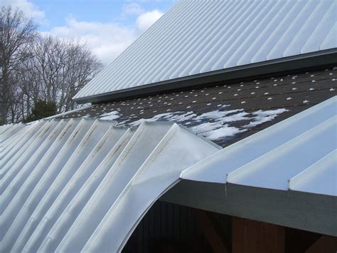 installing of metal ice guard roofing